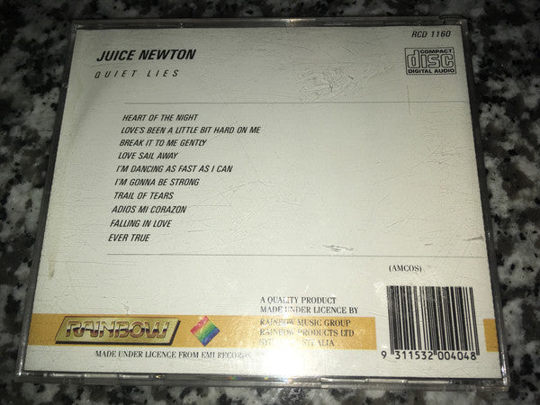 Juice Newton : Quiet Lies (CD, Album)