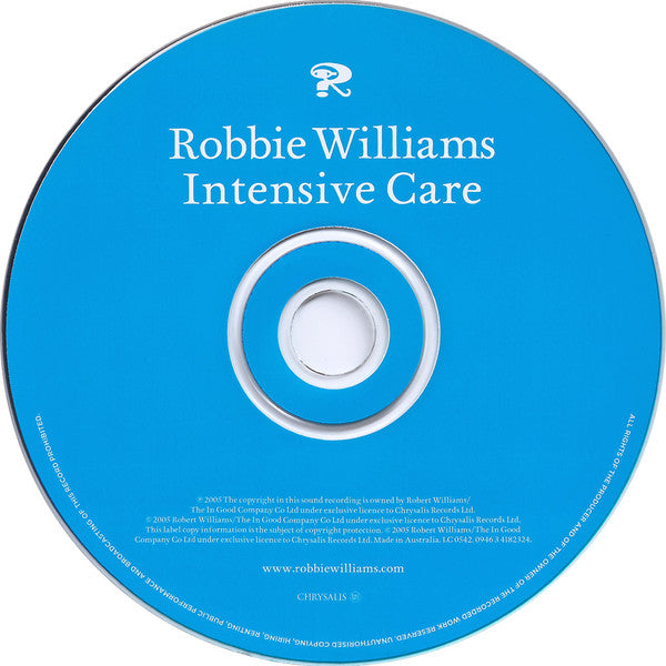 Robbie Williams : Intensive Care (CD, Album + DVD-V, PAL + S/Edition)