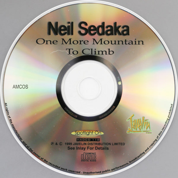 Neil Sedaka : One More Mountain To Climb (CD, Album)