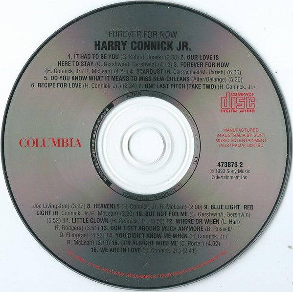 Harry Connick, Jr. : Forever For Now (CD, Comp, RE)