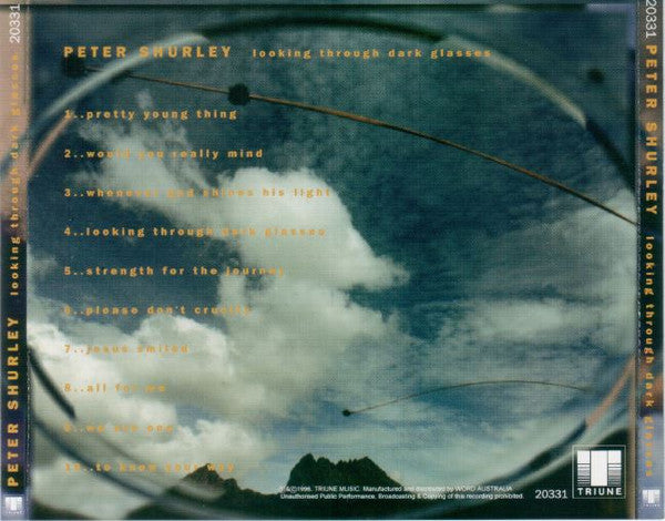 Peter Shurley : Looking Through Dark Glasses (CD, Album)