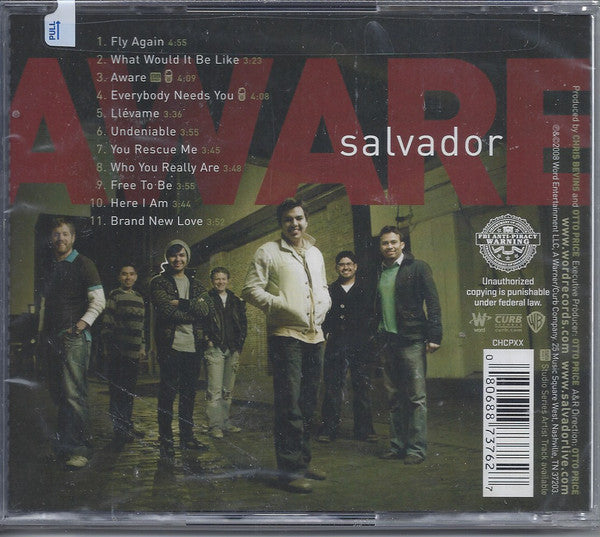 Salvador (5) : Aware (CD, Album)