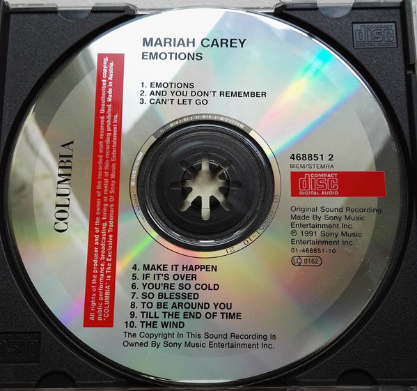 Mariah Carey : Emotions (CD, Album)