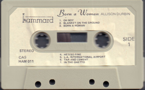 Allison Durbin : Born A Woman (Cass)