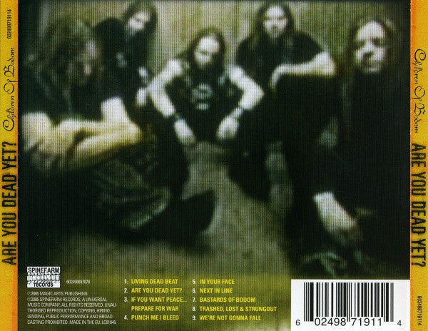Children Of Bodom : Are You Dead Yet? (CD, Album, RE)