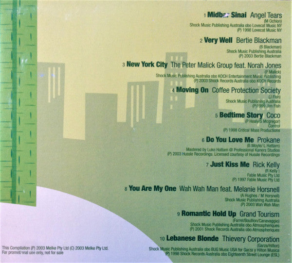 Various : Entree Mix Vol 1 (CD, Album, Comp, Promo, Dig)