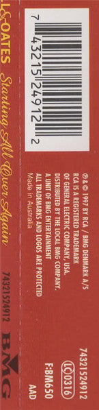 Daryl Hall & John Oates : Best Of Hall & Oates (Starting All Over Again) (2xCD, Comp, PMI)