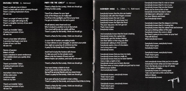 Sharon Robinson : Everybody Knows (CD, Album, Dig)