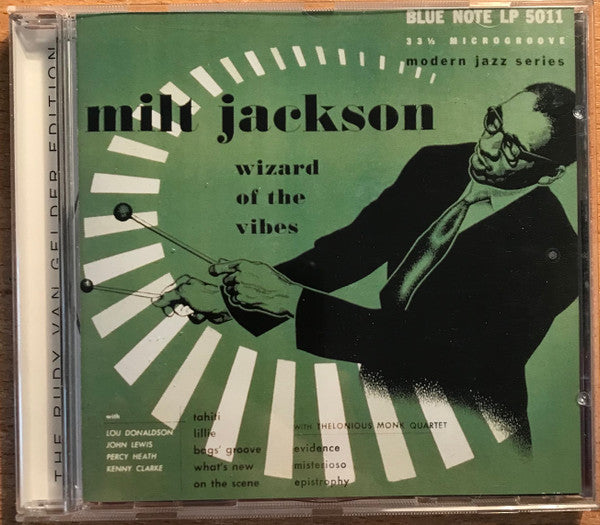 Milt Jackson : Wizard Of The Vibes (CD, Comp, Mono, RM, RP)