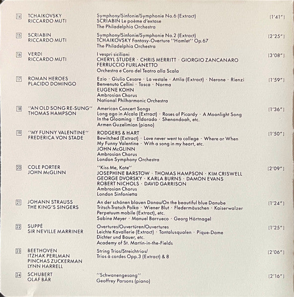 Various : Festival 90 - Autumn Releases 1990 / Herbstneuheiten 1990 / Parutions D'Automne 1990 (CD, Comp, Promo)