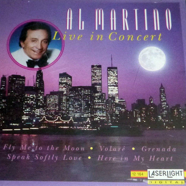 Al Martino : Live In Concert (CD, Album)