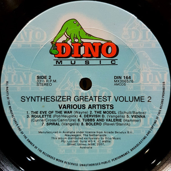 Ed Starink : Synthesizer Greatest Volume 2 (LP, Album)
