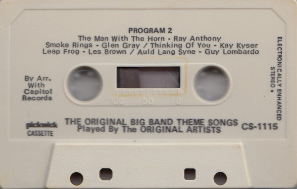 Various : The Original Big Bands Theme Songs! Played By The Original Artists. (Cass, Comp)