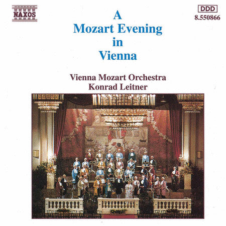 Wolfgang Amadeus Mozart, Wiener Mozart Orchester, Konrad Leitner : A Mozart Evening In Vienna (CD)