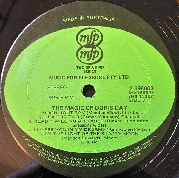 Doris Day : The Magic Of Doris Day (2xLP, Comp)
