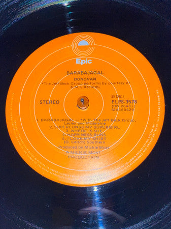 Donovan : Barabajagal (LP, Album, RP)