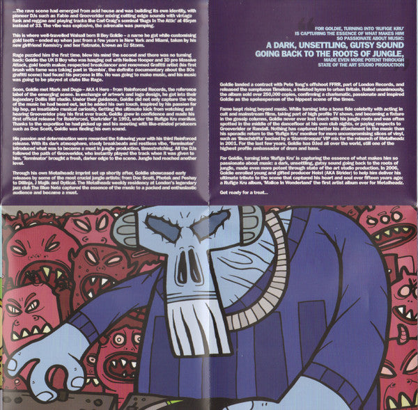 Goldie Presents Rufige Kru : Malice In Wonderland (CD, Album)