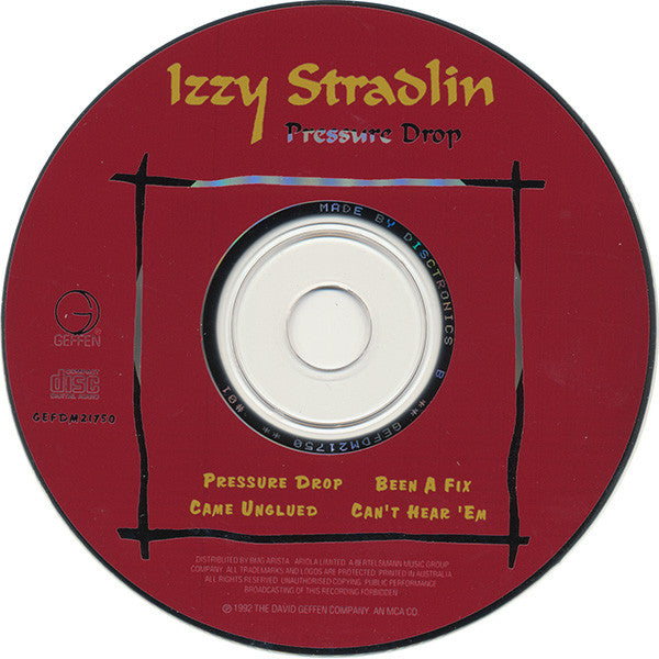 Izzy Stradlin : Pressure Drop (CD, Maxi)