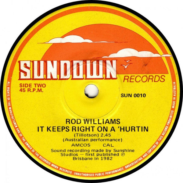 Rod Williams (5) : Brand New Love (7", Single)