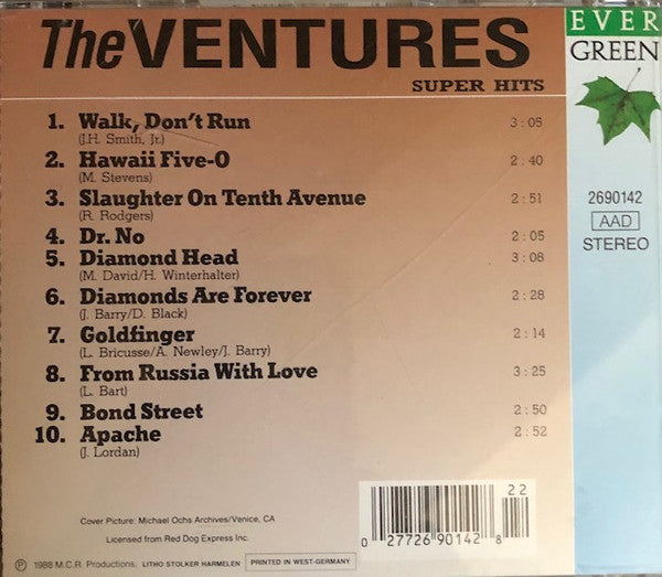 The Ventures : Super Hits (CD, Comp)