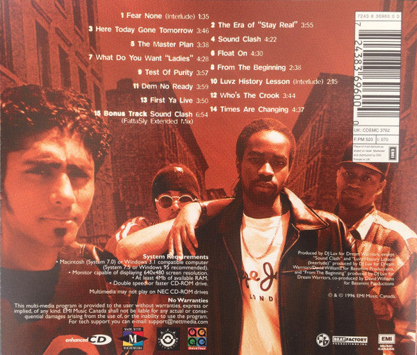 Dream Warriors : The Master Plan (CD, Album, Enh)