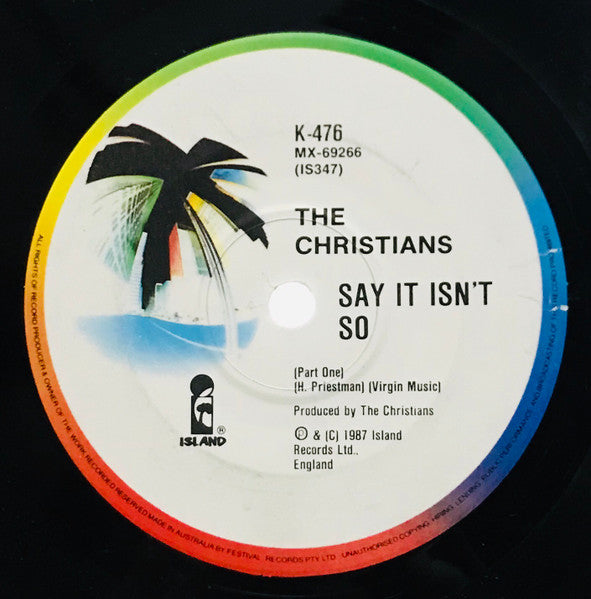 The Christians : Ideal World (Remix) (7")