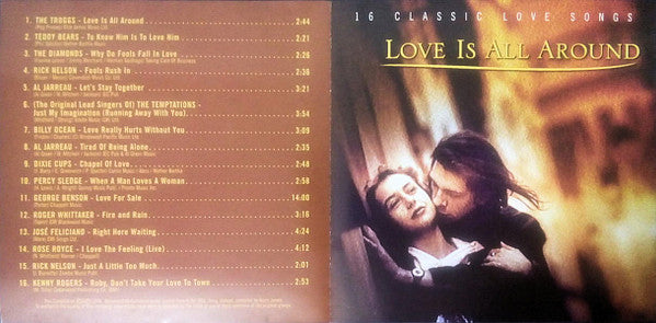 Various : 16 Classic Love Songs - With Love, Love Is All Around (CD, Comp)