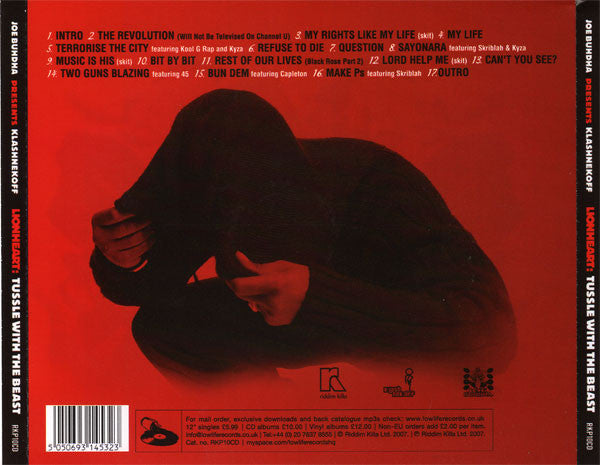 Joe Buhdha Presents Klashnekoff : Lionheart: Tussle With The Beast (CD, Album)