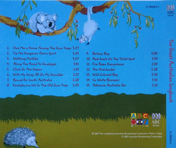 Genni Kane, Hugh Moran (3), Mark Walmsley, John Kane : The Great Australian Songbook (CD, Comp)