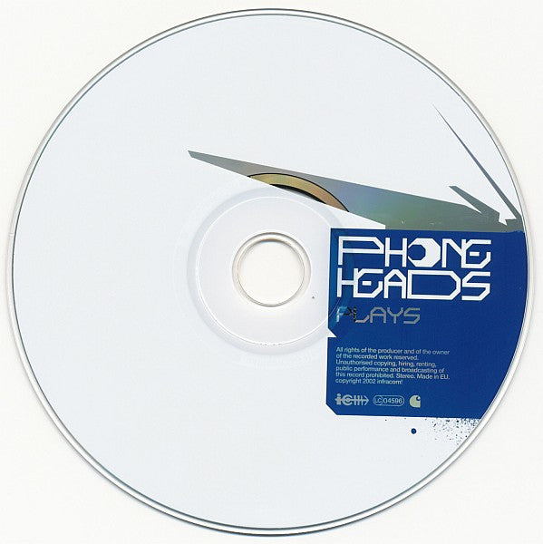 Phoneheads : Plays (Second Sight Remixe's) (CD, Album)