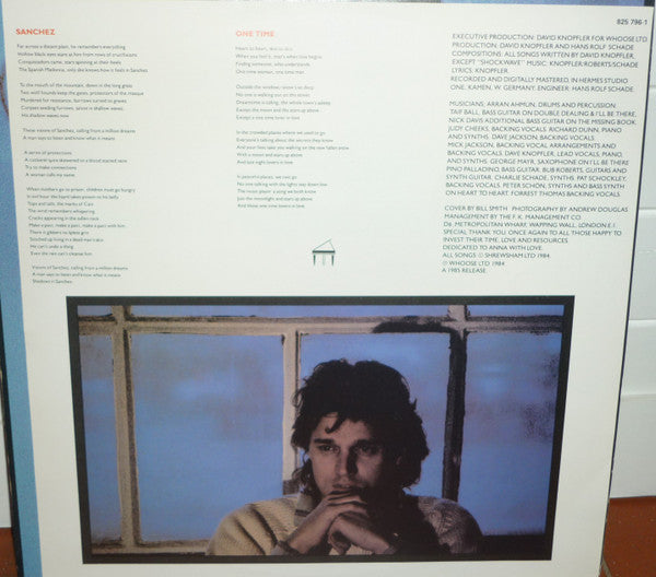 David Knopfler : Behind The Lines (LP, Album)