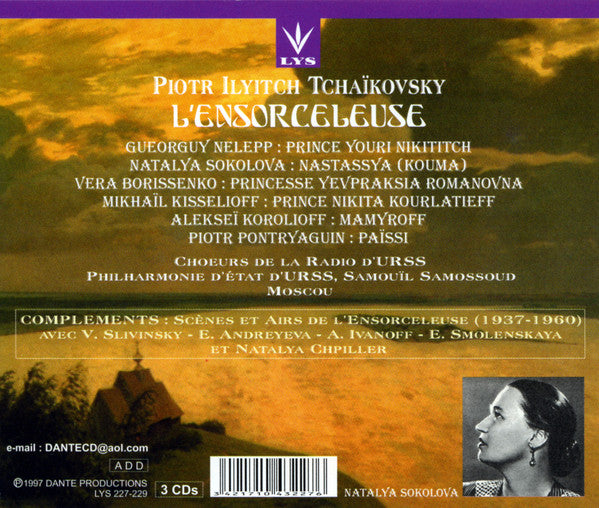 Pyotr Ilyich Tchaikovsky, Samouil Samossud* : L'Ensorceleuse - The Enchantress (3xCD, Album)