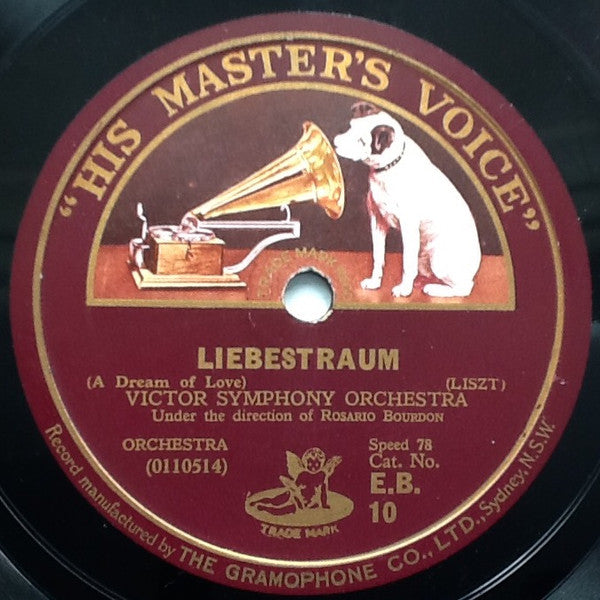 Victor Symphony Orchestra : Kamennoi-Ostrow / Liebestraum (Shellac, 12")