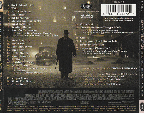 Thomas Newman : Road To Perdition (CD, Album)