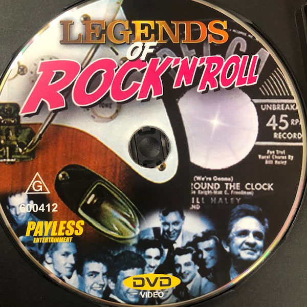 Various : Legends Of Rock'N'Roll (DVD-V, PAL, Bla)