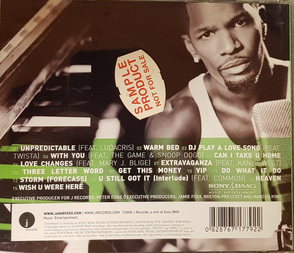 Jamie Foxx : Unpredictable (CD, Album)