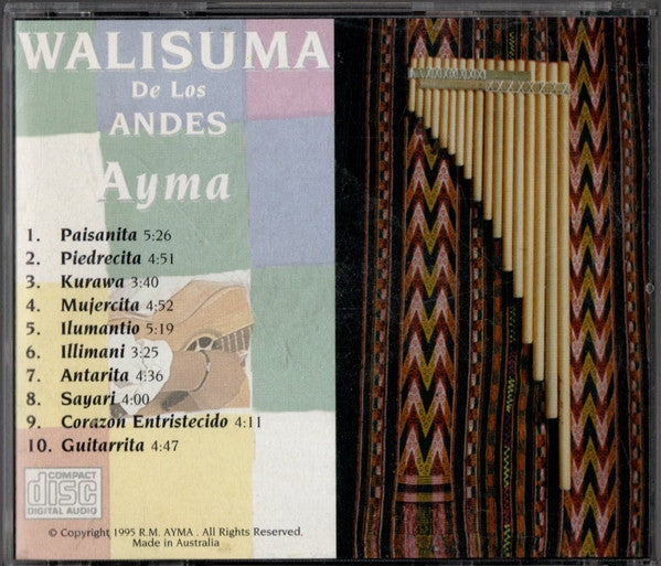 Walisuma De Los Andes : Ayma (CD, Album)