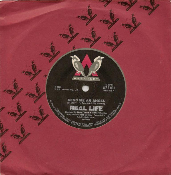 Real Life : Send Me An Angel (7", Single)