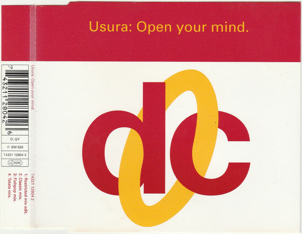 U.S.U.R.A. : Open Your Mind (CD, Single)