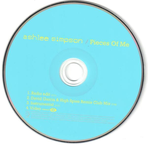 Ashlee Simpson : Pieces Of Me (CD, Single, Enh)