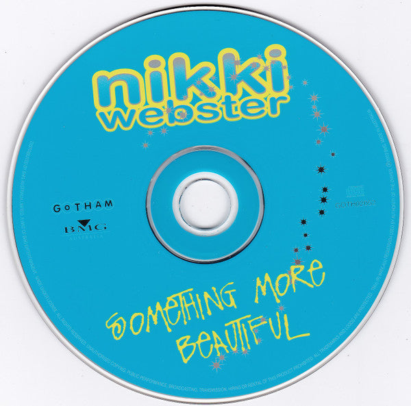 Nikki Webster : Something More Beautiful (CD, Single, Enh)