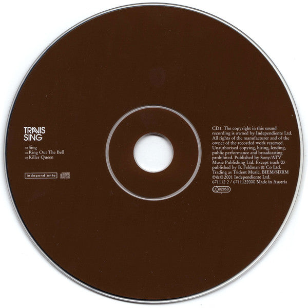 Travis : Sing (CD, Single, CD1)