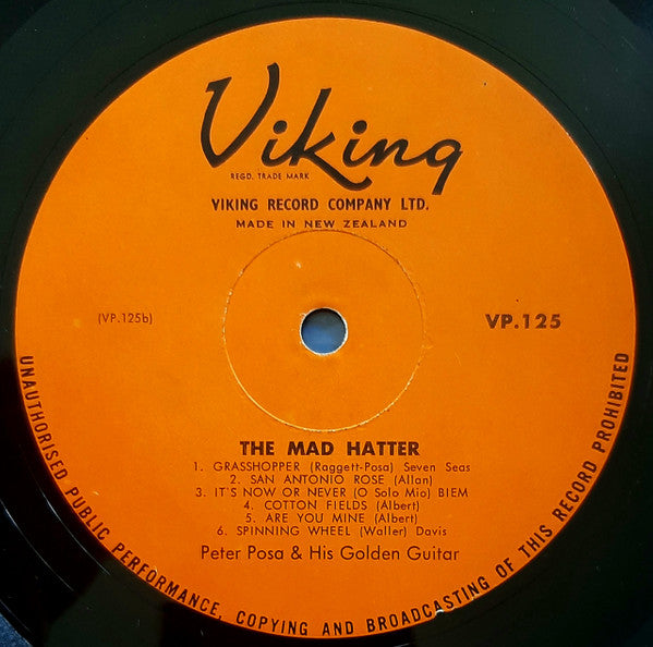 Peter Posa : The Mad Hatter (LP, Album)