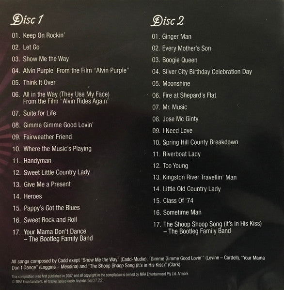 Brian Cadd : The Very Best Of Brian Cadd (2xCD, Comp)