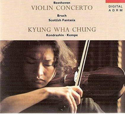 Kyung-Wha Chung - Ludwig van Beethoven, Max Bruch : Violin Concerto / Scottish Fantasia (CD, Comp)