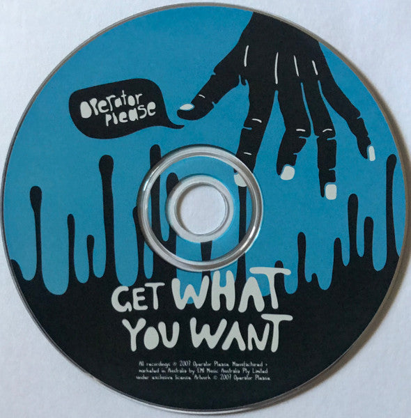 Operator Please : Get What You Want (CD, Single)