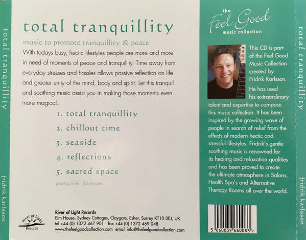 Fridrik Karlsson : Total Tranquillity (CD, Album)