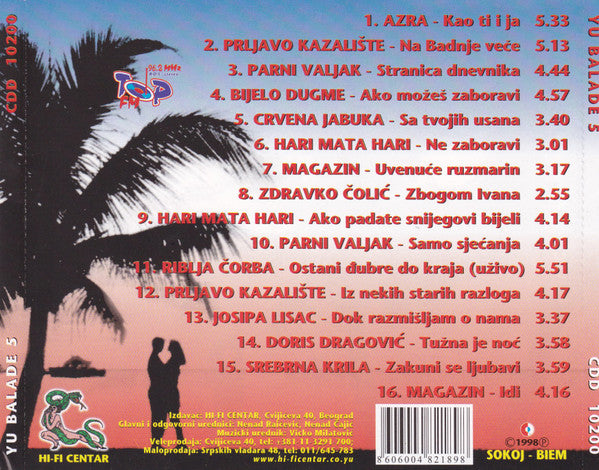 Various : YU Balade 5 (CD, Comp)