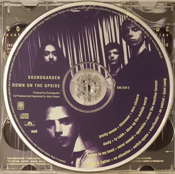 Soundgarden : Down On The Upside (2xCD, Album, Ltd, Aus)