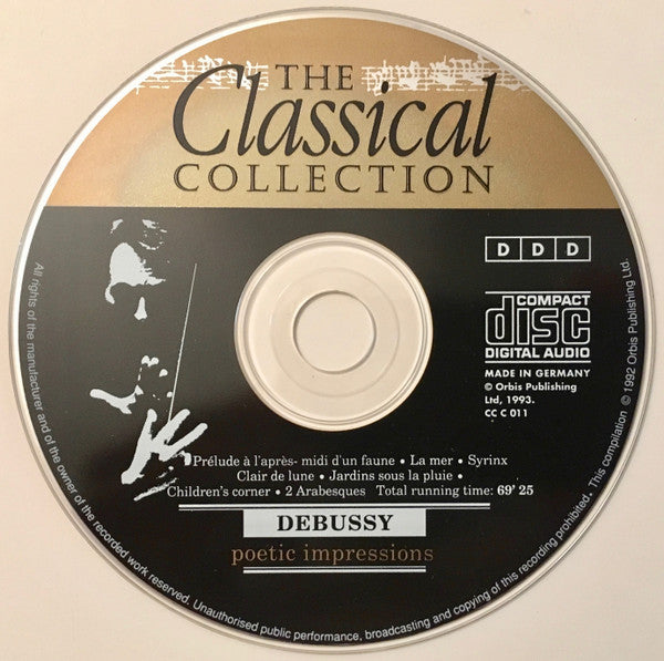 Claude Debussy : Poetic Impressions (CD, Comp)